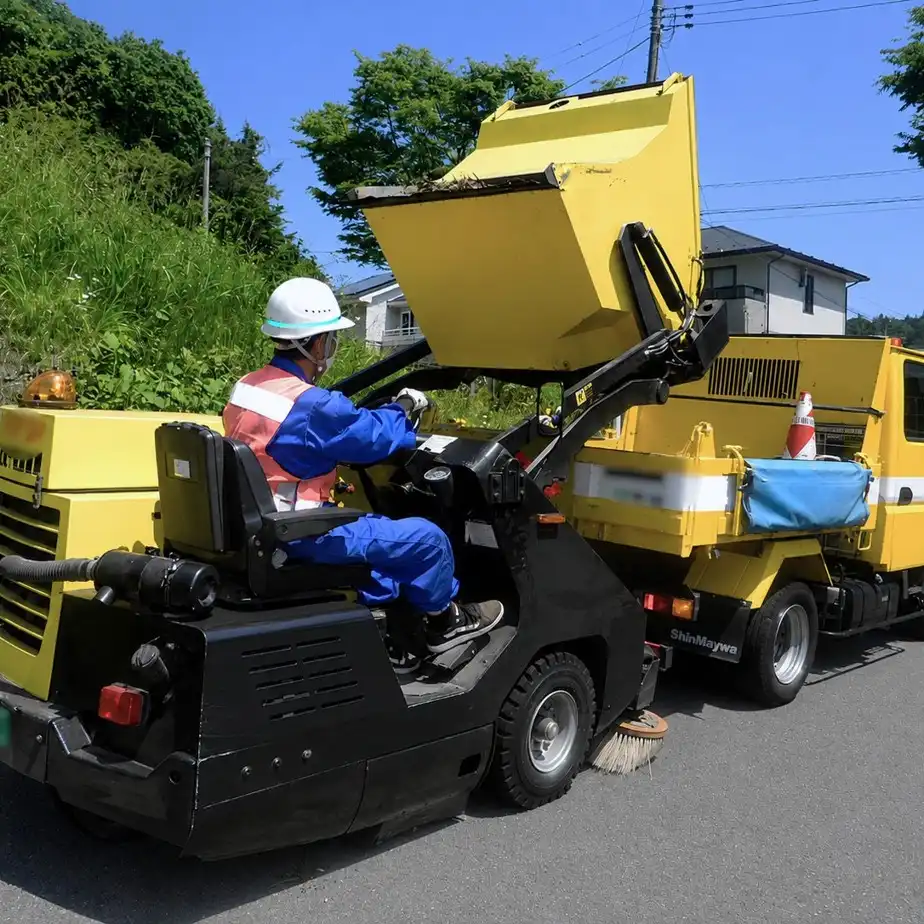 太白区管内歩道清掃作業業務委託