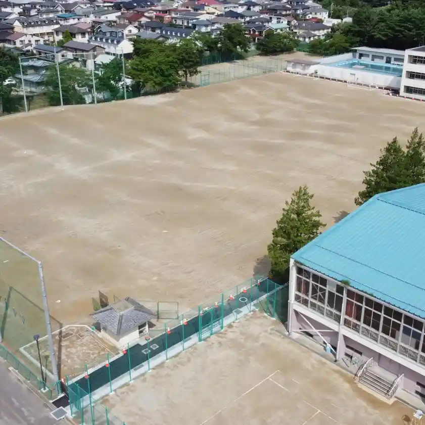 令和３年度　仙台市立八乙女中学校校庭整備工事