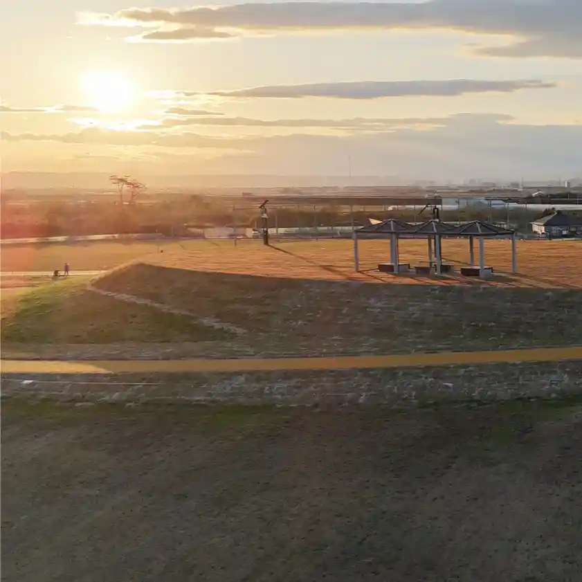 海岸公園（岡田地区）避難の丘整備工事